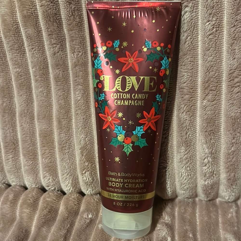 Bath & Body Works Cotton Candy Champagne Body Cream
